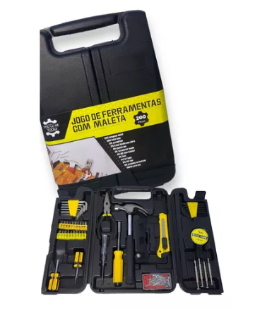 Kit de herramientas con estuche - 200 PZ